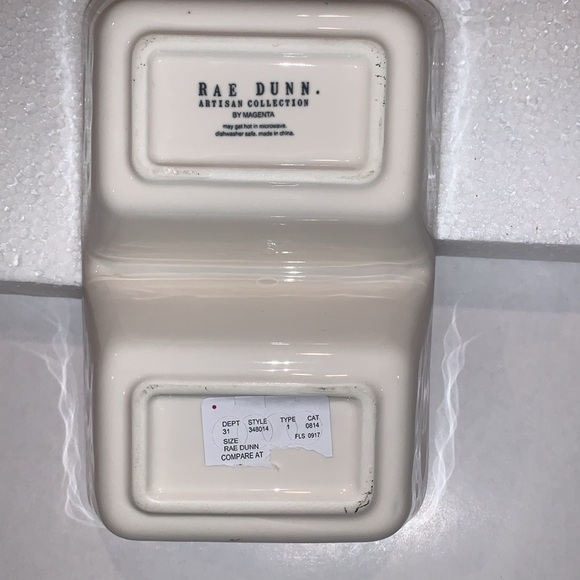 Rae Dunn farmhouse PINCH DASH tray - Picture 2 of 5